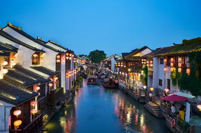 苏州七里山塘景区-百间楼