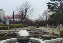 富川中央公园景点图片