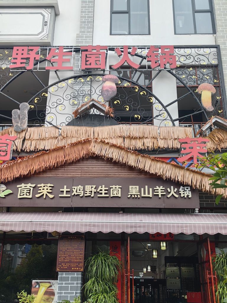 菌莱·土鸡野生菌黑山羊火锅餐厅图片