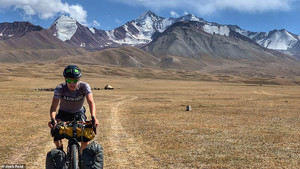 吉尔吉斯斯坦游记图文-英国小伙四个月横穿亚欧大陆，只为来中国买一辆便宜自行车？