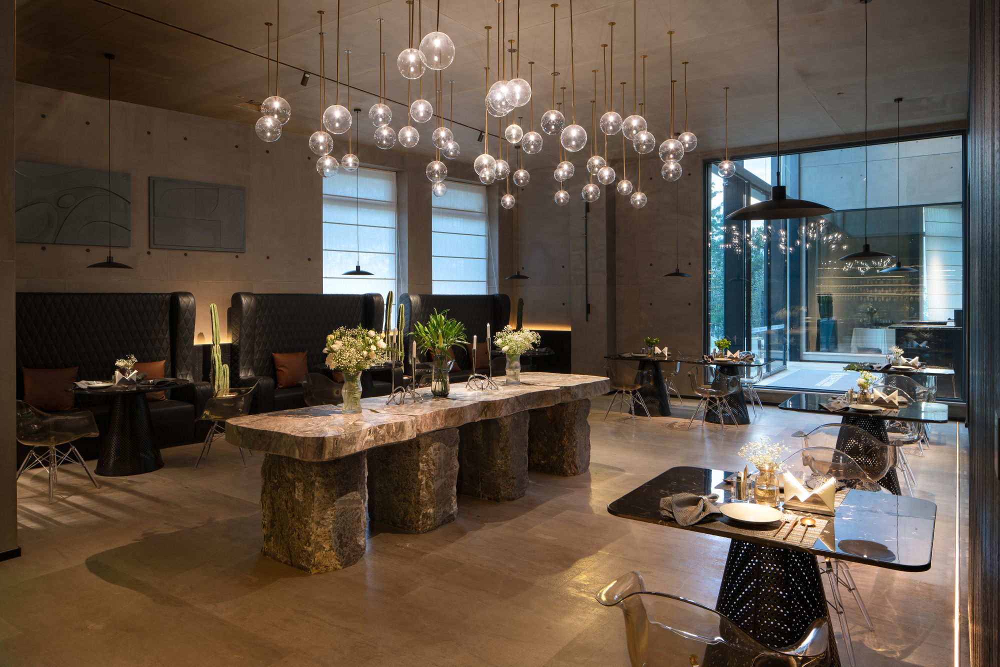 大理悦莲庄青石海景度假酒店·青石音乐餐吧餐厅图片