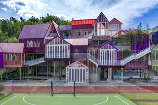 中国最美乡村小学，像一座梦幻城堡，许多家长想让孩子转学来这里