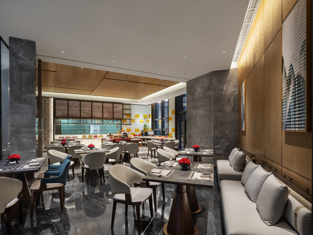 焦作武陟万达锦华酒店(黄河交通学院高铁站店)·美食汇西餐厅餐厅图片