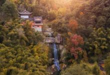石梁飞瀑景点图片