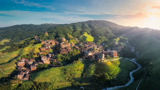 平安壯族梯田觀景區