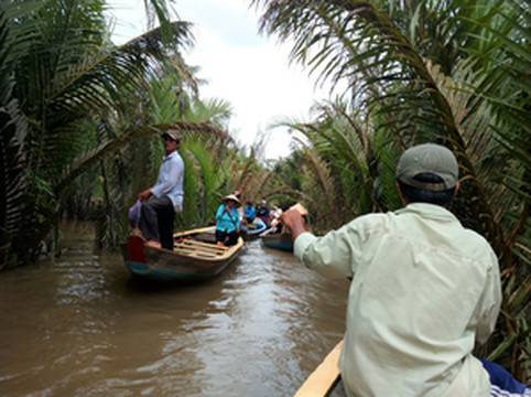 胡志明市游记图文-【越南 - 胡志明1】湄公河三角洲（美托+檳椥）體驗在地椰子島原汁原味風格、台山