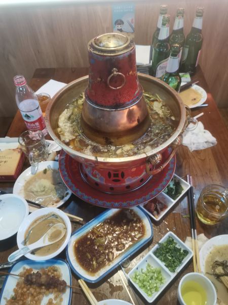 沐彤涮肉