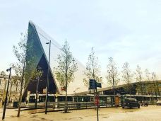 鹿特丹中央车站-鹿特丹-翱翔的大鲨鱼