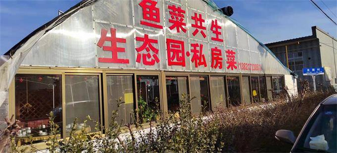 天津薊州漁菜共生花園私房菜，植物園的生態私房菜，特色鱘魚宴。