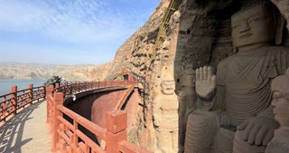 多彩甘肃 武威-天梯山石窟