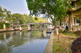 江南第一桥乡金泽古镇