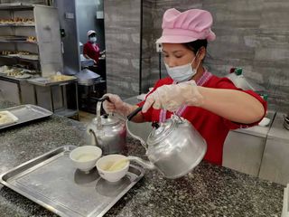 五元一碗的豆浆，在梧州却是当地金字招牌
