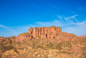 张掖冰沟丹霞+七彩丹霞景区一日游【纯玩无购物/大自然奇观】【无忧旅行轻装上阵】