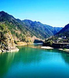 大均乡游记图文-丽水景宁畲乡之窗，“小溪明珠”、“浙南芙蓉镇”