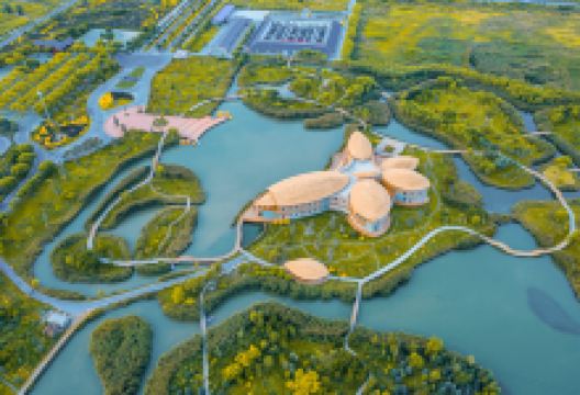 张掖国家湿地公园景点图片