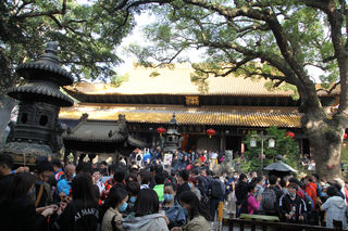 秋染枫霜普陀参禅，梵音霞屿钱湖祈颂  ——2020年10月普陀山、东钱湖祈福纳祥