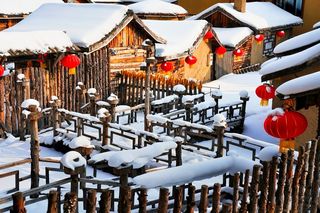 冬天,到哈尔滨和雪乡看冰雪