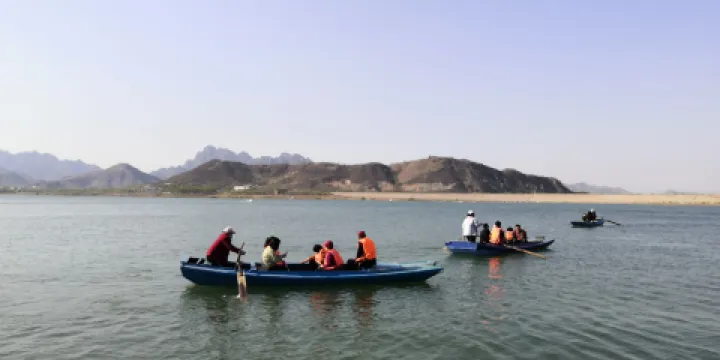 狼牙山龍門湖沙灘浴場