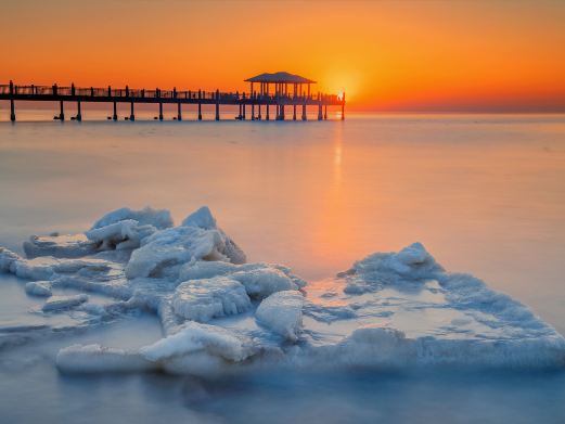 南戴河仙螺岛游乐中心-望海长廊