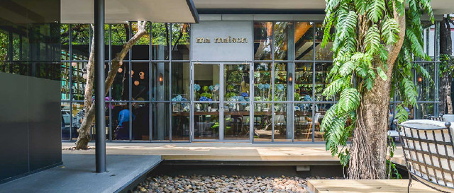 藏在繁华城市中的花园餐厅|Ma Maison