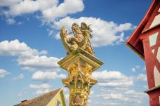圣乔治屠龙雕像喷水池-罗滕堡-尊敬的会员