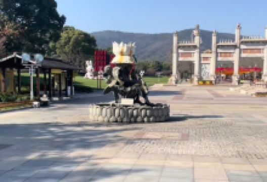 灵山胜境-洗心池景点图片