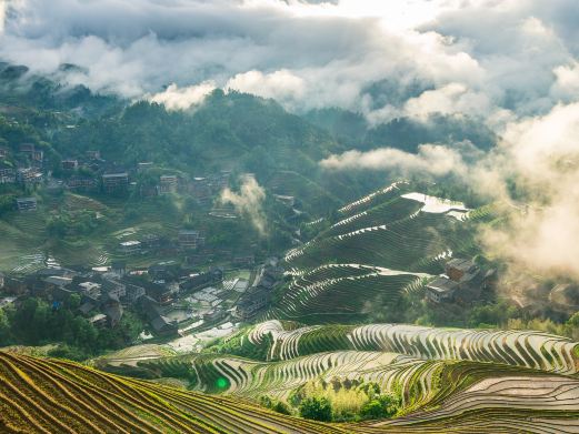龙脊梯田风景名胜区-金坑梯田