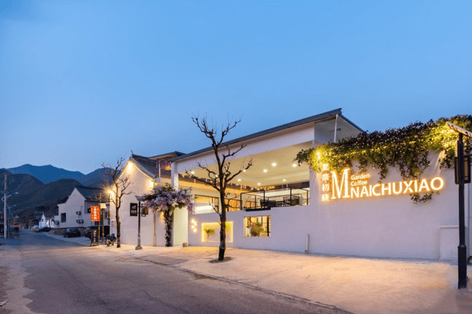 天津薊縣莫奈民宿，一所浪漫鄉間別墅，堪稱天津版的“莫奈花園”。