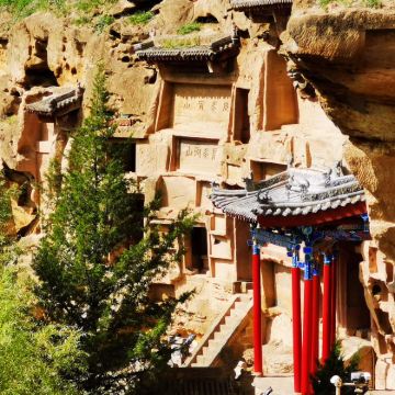 陕西榆林红石峡+镇北台+麻黄梁一日游【榆林出发/2人起发】