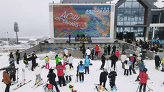 太白县游记图片] 一场雪的盛会 2020-2021鳌山滑雪场盛大开板