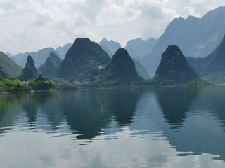 【广西3+1日】6.浩坤湖凌云群峰，“猪笼洞”育人励志