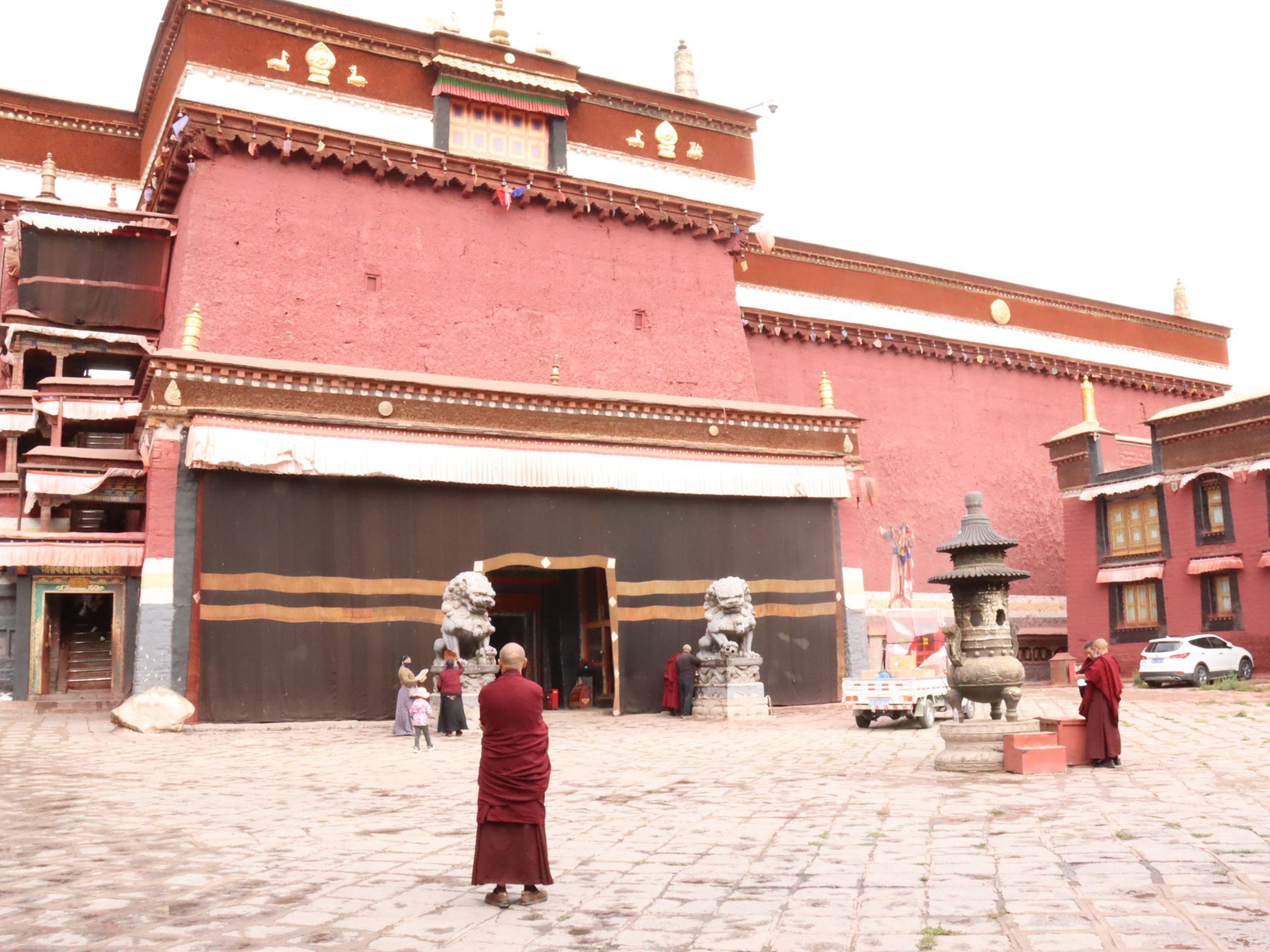 Tibet Shigatse Sakya Monastery