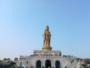 普陀山/普济寺/南海观音游记图文-浙江舟山普陀山南天门景区游记