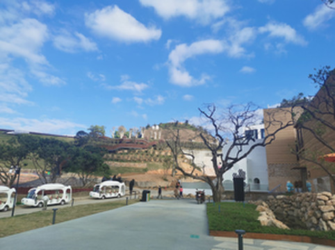 从化区游记图文-一日看尽广州花 — 广州从化天人山水大地艺术园探秘（+途经钱岗古村）