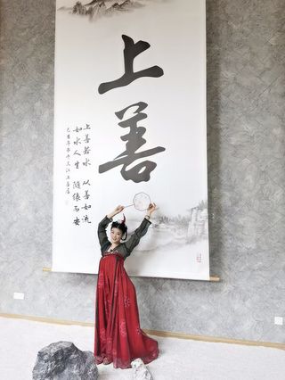 在上善居偶遇古风仙女