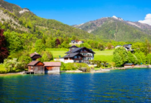 沃尔夫冈湖景点图片