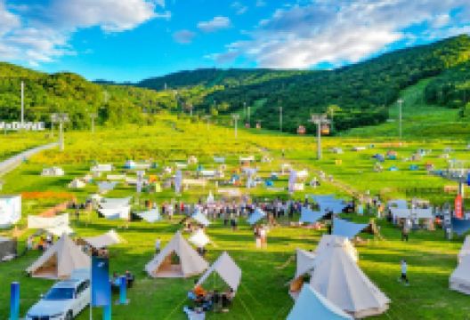 万科松花湖度假区露营地景点图片