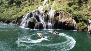 天门山索道/天门山森林公园游记图文-张家界的水最美不过茅岩河，享有“百米画廊”天下第一漂的美誉