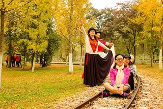 不虚此行的旅游，十里古银杏长廊之方一村，满村尽带“黄金甲”