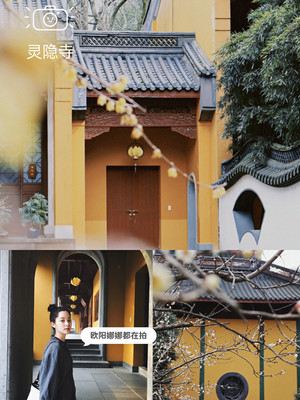 杭州灵隐寺、法喜寺拍照祈福攻略 | 欧阳娜娜都在拍❗