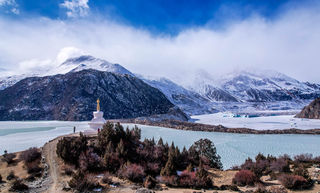 西藏自驾游第24天:游世界三大冰川之来古冰川,体验南北极的感受