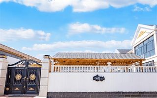 北京延庆玉渡山靖晔轩民宿，6间房包院仅1600，村口就有垂钓园！