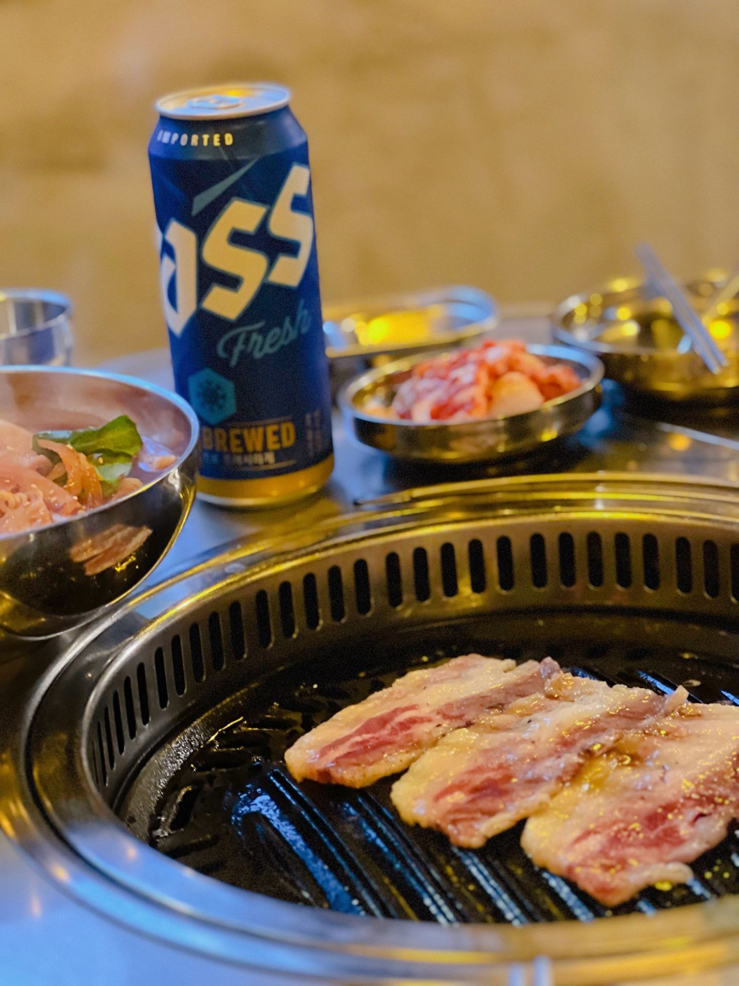 笑谈食堂韩式炭火烤肉