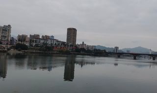 上河洲公园,金溪烟雨画卷——福建7日(22)