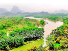 恭城游记图片] 恭城泗安村五海塘屯，富有自然山水之美，兼备瑶族风情的古老村寨