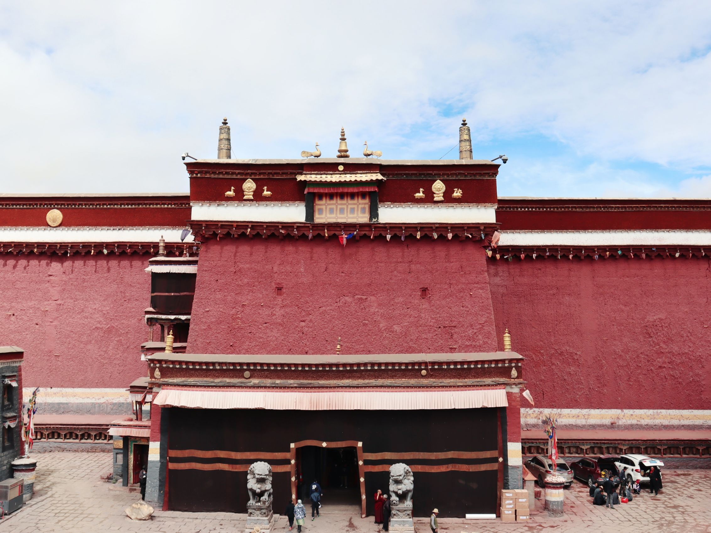Tibet Shigatse Sakya Monastery