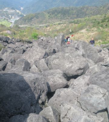 岭南乡游记图文-冰川-石浪-覆卮山