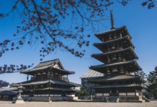 法隆寺景点图片