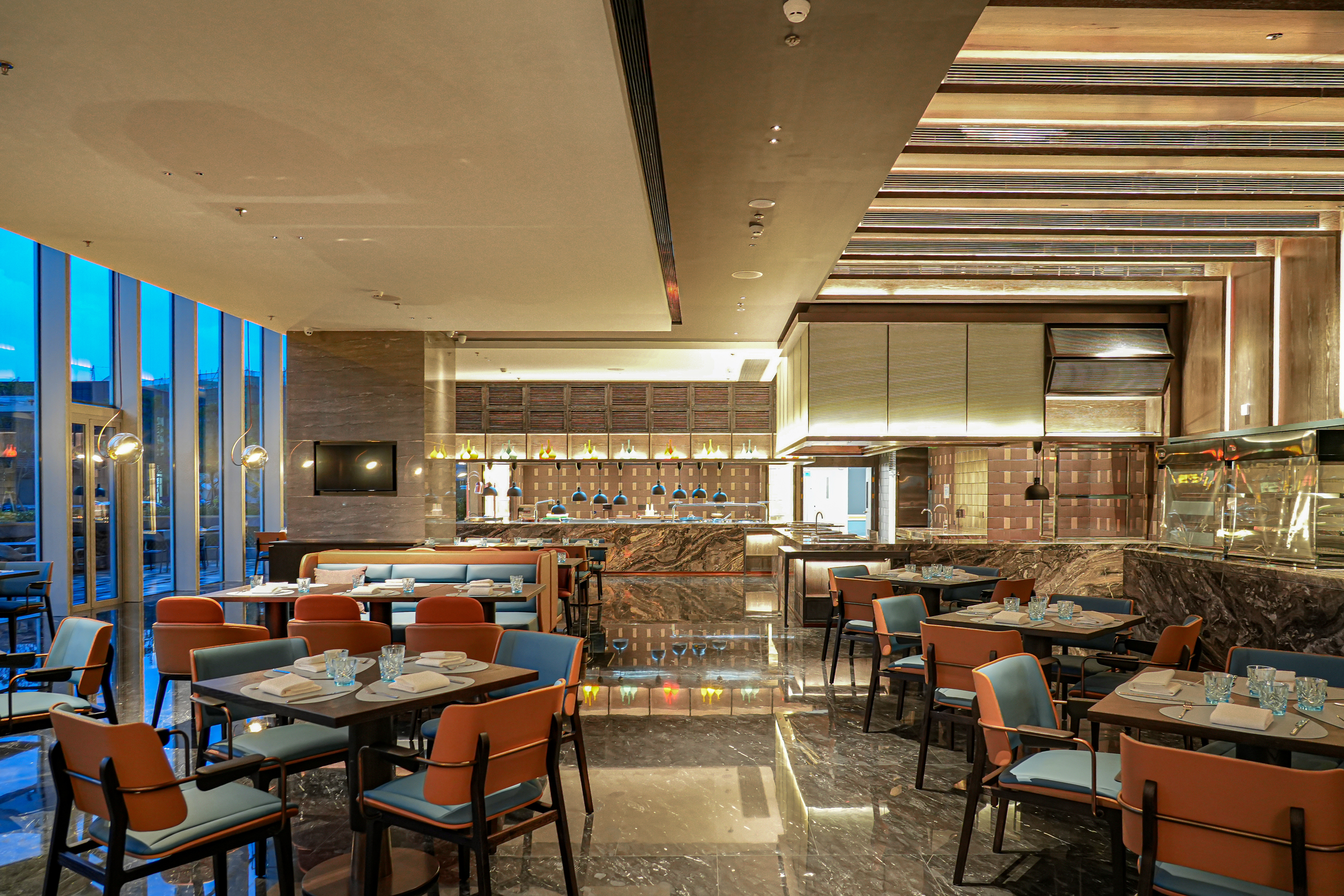 江门保利皇冠假日酒店·滨江106全日制餐厅餐厅图片