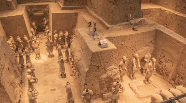 秦始皇兵馬俑2號陪葬坑